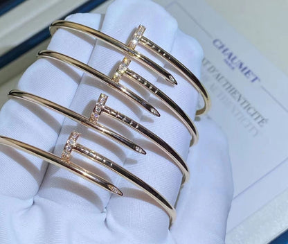 [⭐Hevara Jewelry]JUSTE BRACELET 2.5MM DIAMONDS
