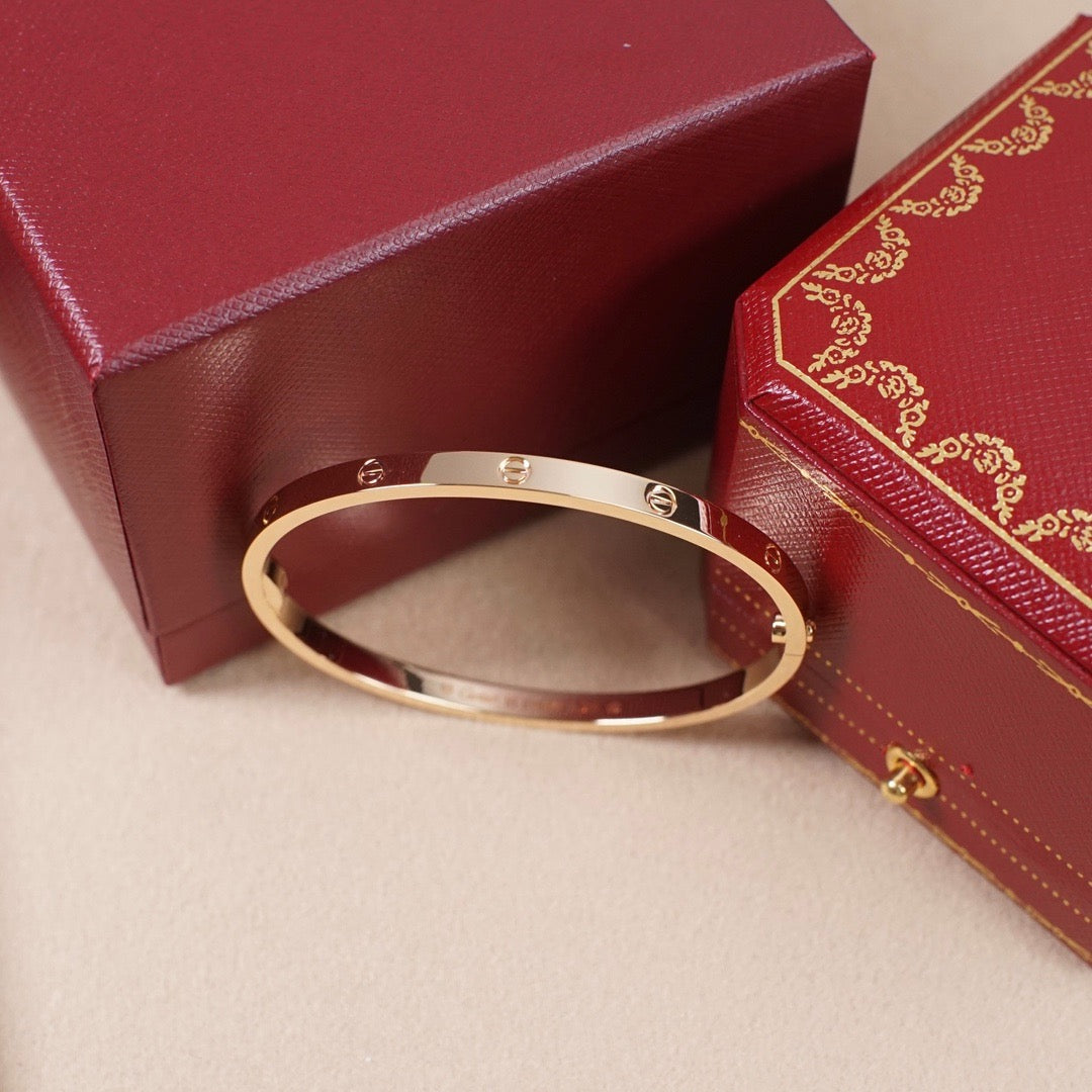 [⭐Hevara Jewelry]LOVE BRACELET 3.65MM NO DIAMONDS