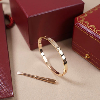 [⭐Hevara Jewelry]LOVE BRACELET 3.65MM NO DIAMONDS