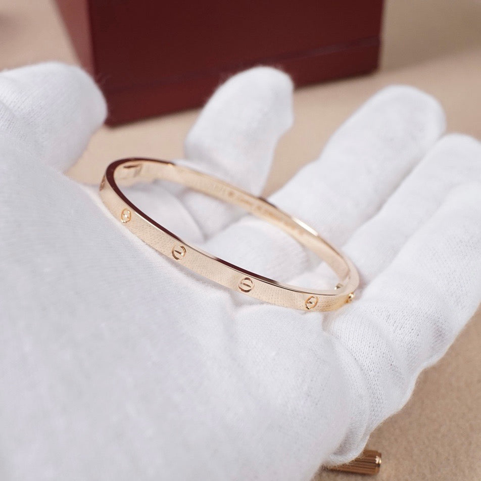 [⭐Hevara Jewelry]LOVE BRACELET 3.65MM NO DIAMONDS