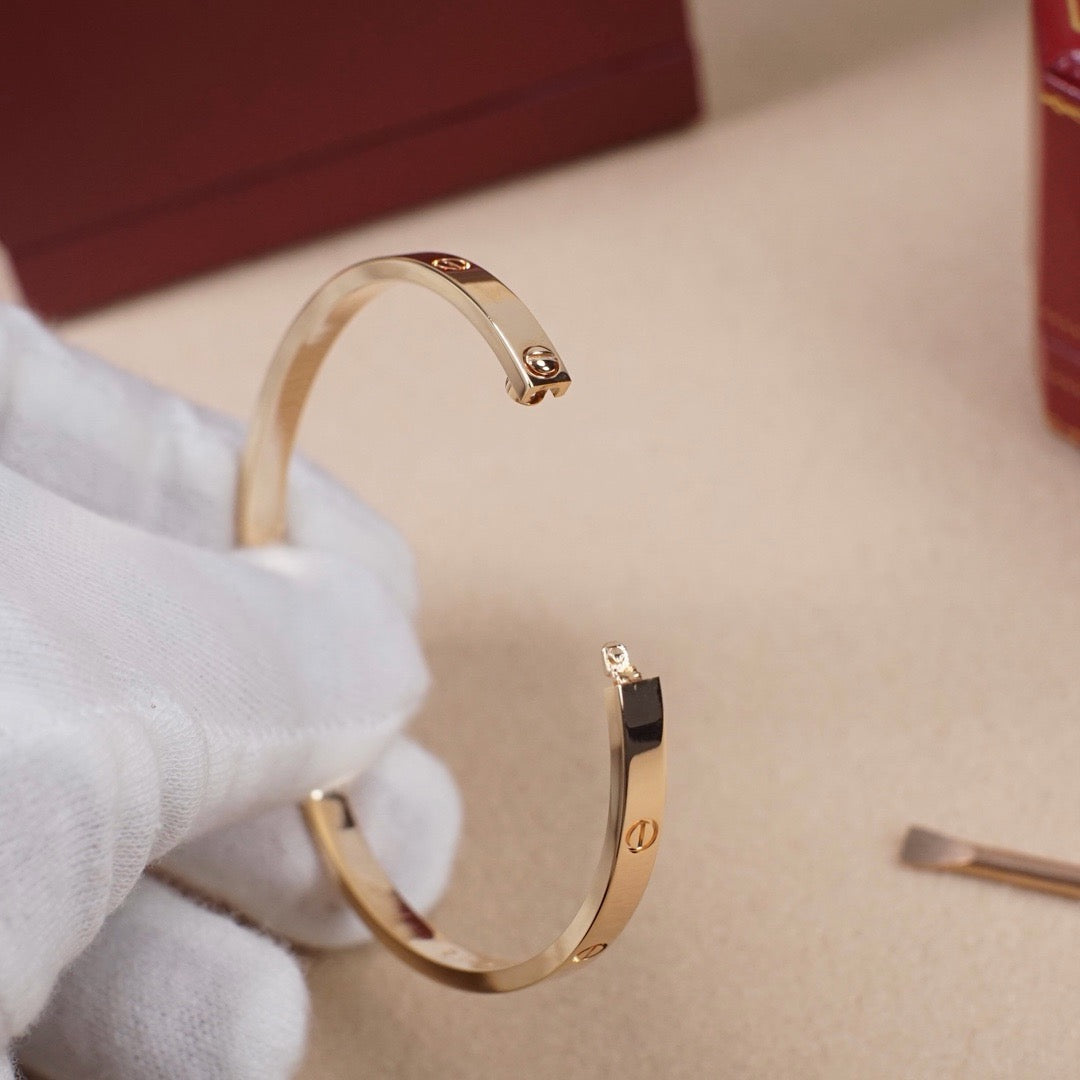 [⭐Hevara Jewelry]LOVE BRACELET 3.65MM NO DIAMONDS