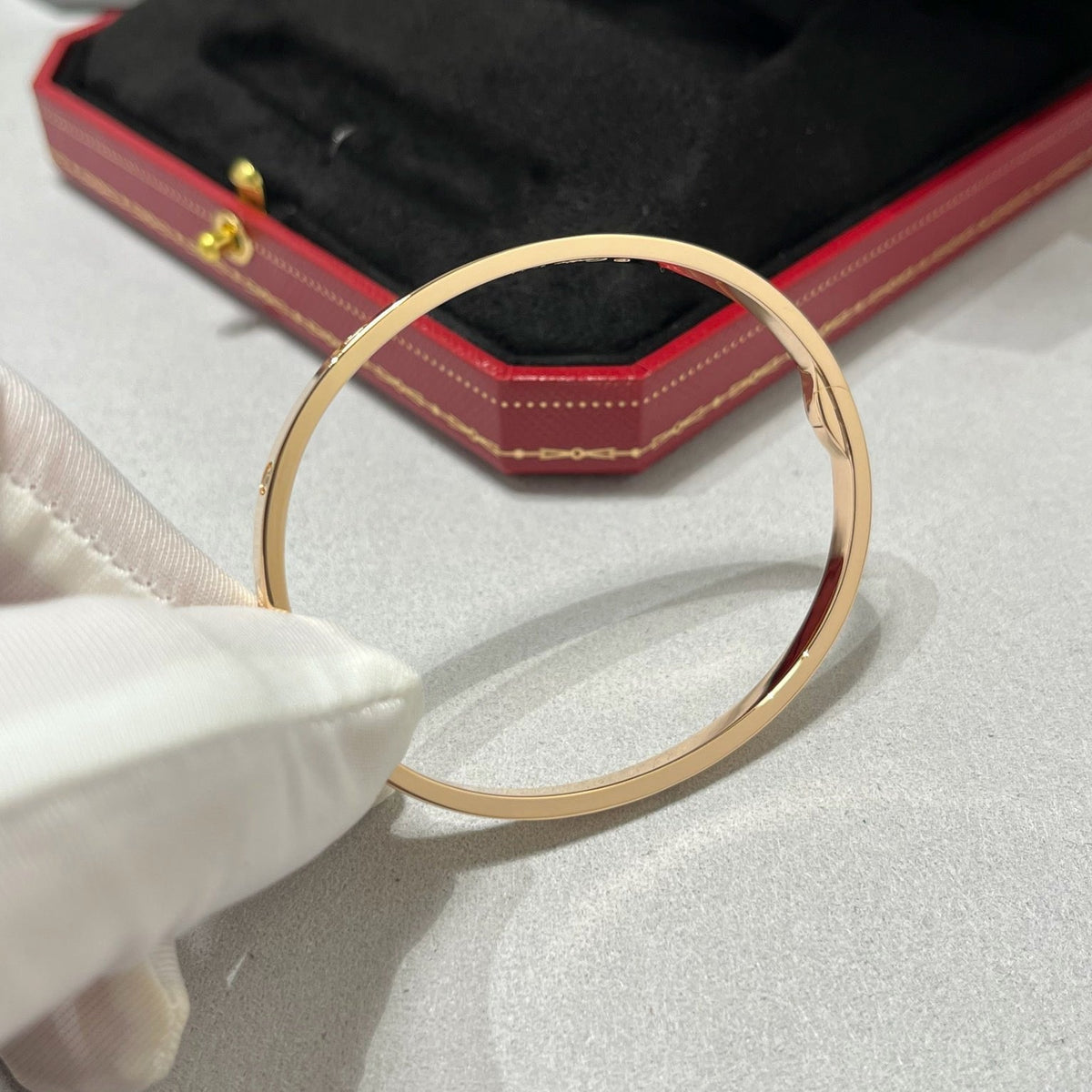 [⭐Hevara Jewelry]LOVE BRACELET 3.65MM 6 DIAMONDS