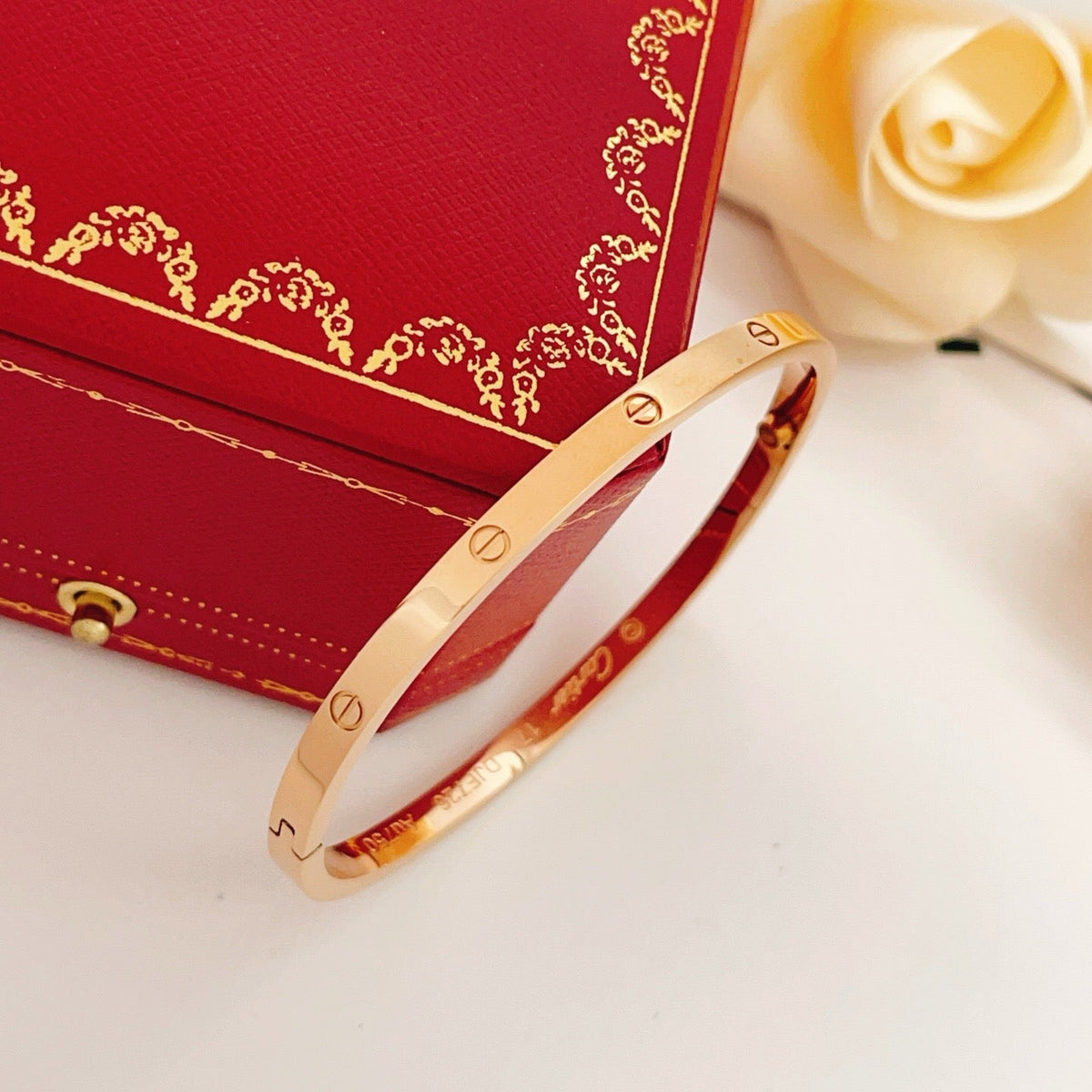 [⭐Hevara Jewelry]LOVE BRACELET 3.65MM NO DIAMONDS