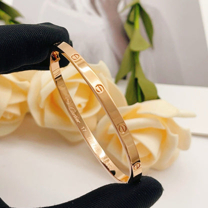 [⭐Hevara Jewelry]LOVE BRACELET 3.65MM NO DIAMONDS
