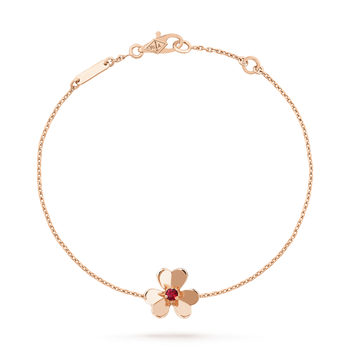 [⭐Hevara Jewelry]FRIVOLE GOLD FLOWER PINK MALACHITE BRACELET