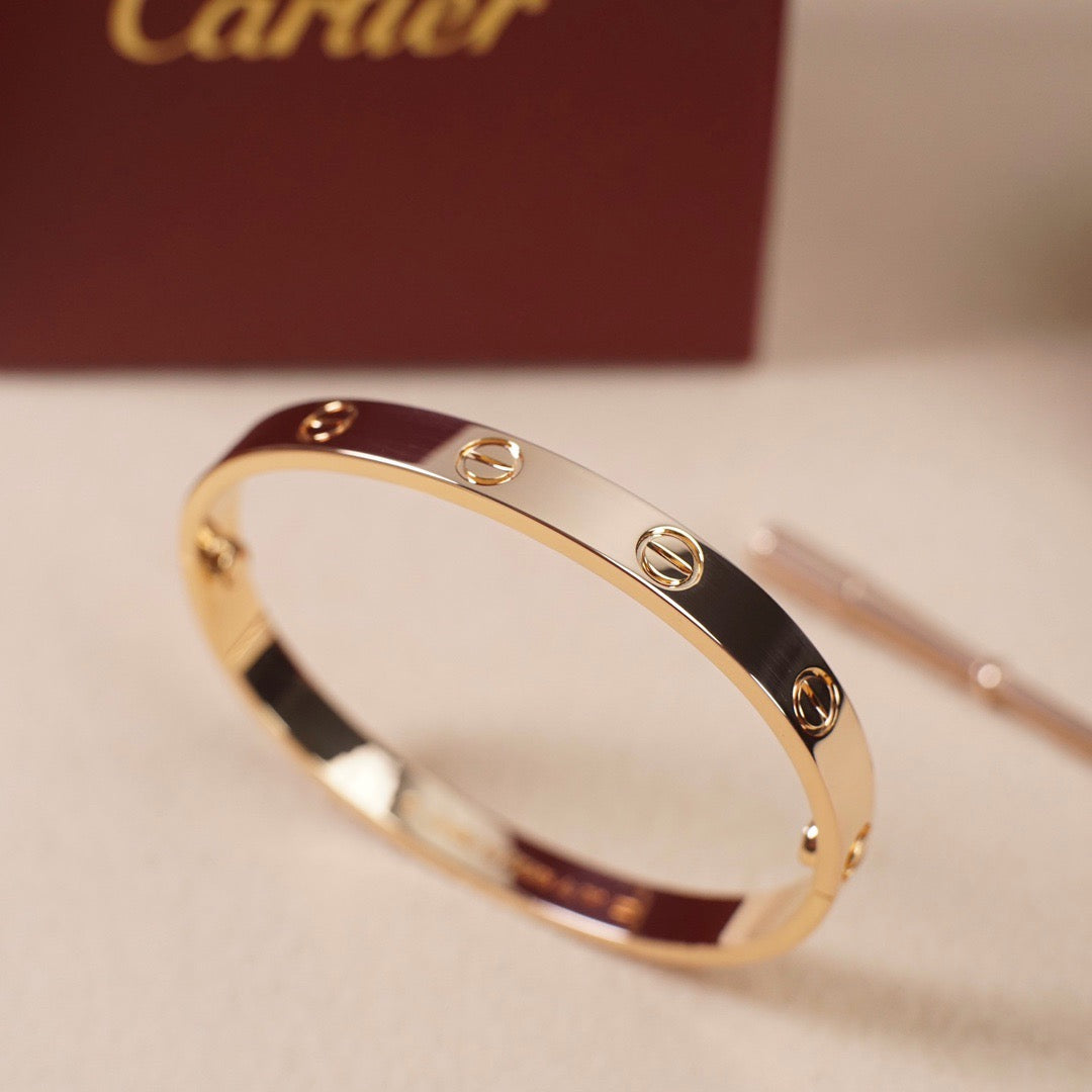 [⭐Hevara Jewelry]LOVE BRACELET 6.1MM NO DIAMONDS