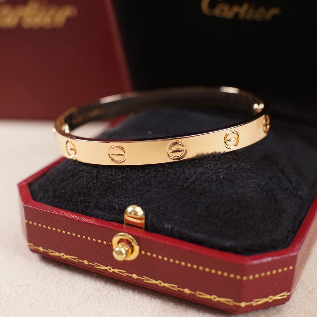 [⭐Hevara Jewelry]LOVE BRACELET 6.1MM NO DIAMONDS