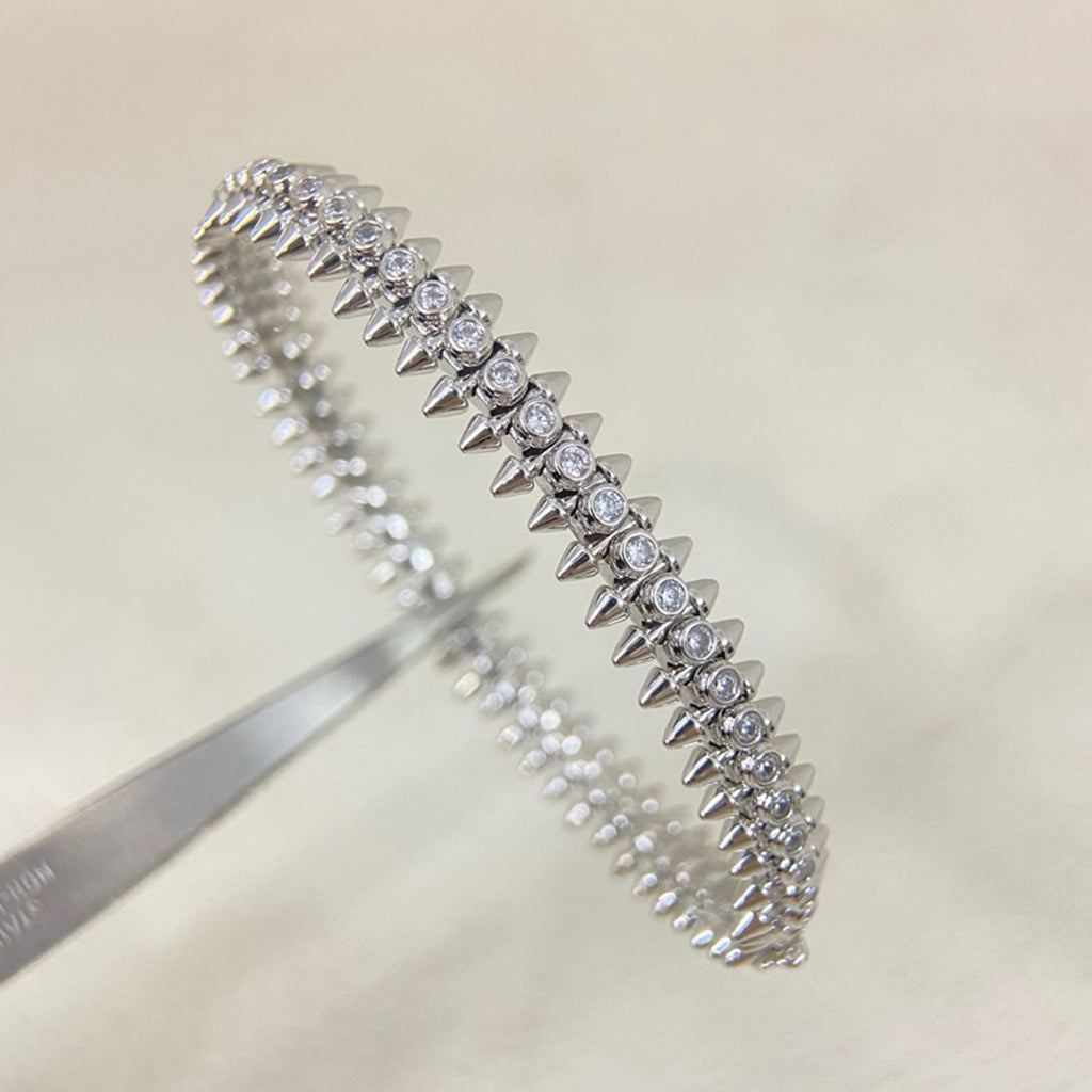[⭐Hevara Jewelry]CLASH  BRACELET 8MM DIAMONDS