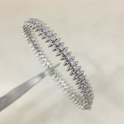 [⭐Hevara Jewelry]CLASH  BRACELET 8MM DIAMONDS