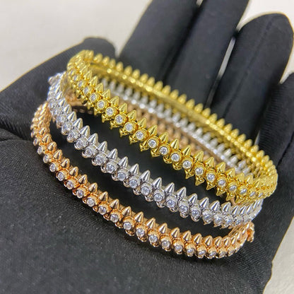 [⭐Hevara Jewelry]CLASH  BRACELET 8MM DIAMONDS