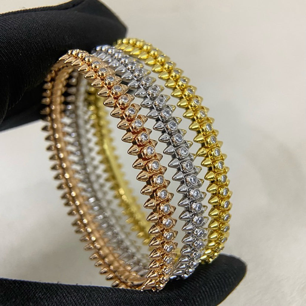 [⭐Hevara Jewelry]CLASH  BRACELET 8MM DIAMONDS