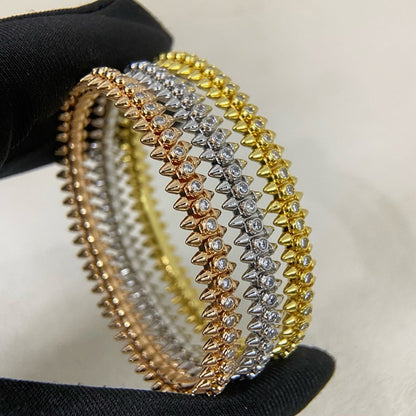 [⭐Hevara Jewelry]CLASH  BRACELET 8MM DIAMONDS