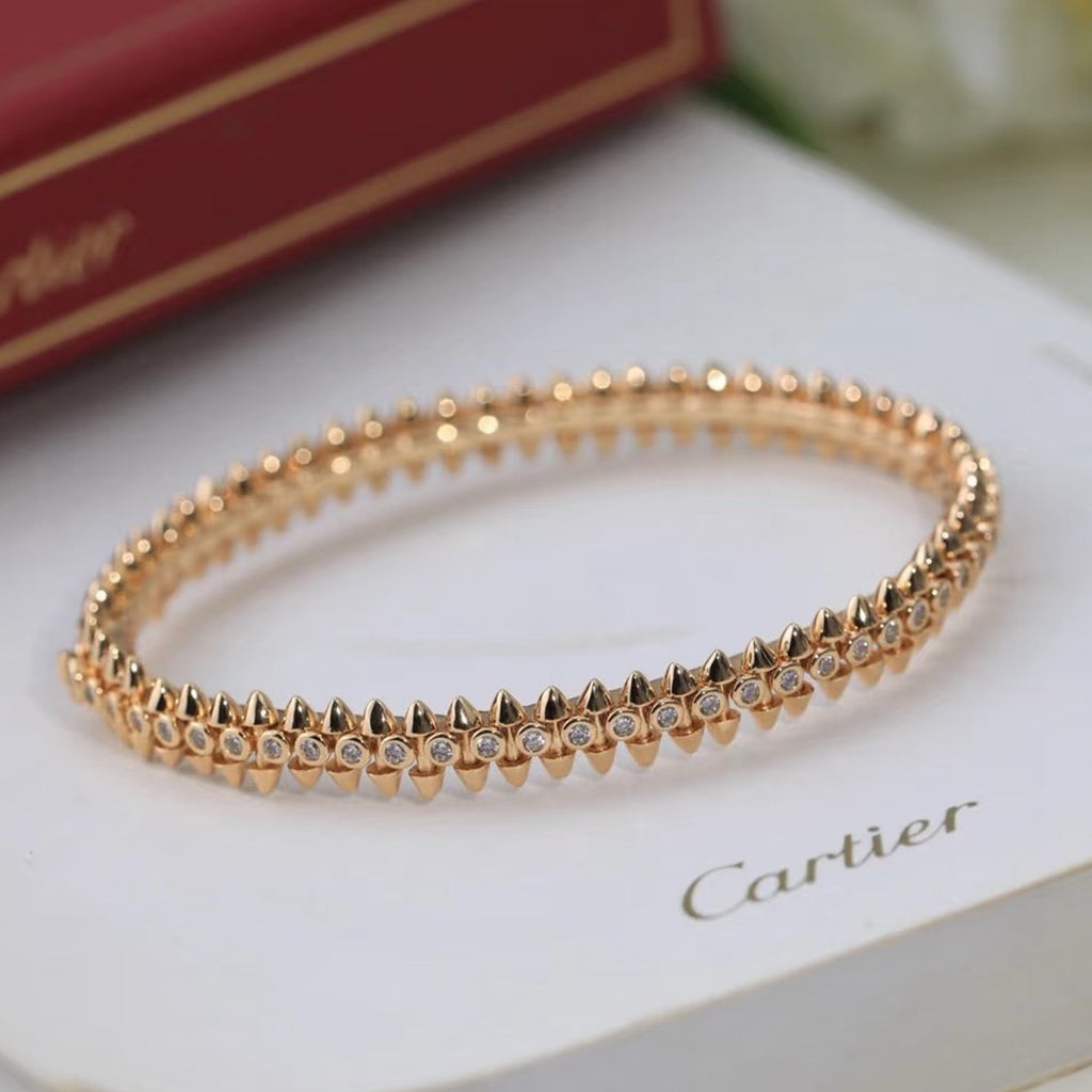 [⭐Hevara Jewelry]CLASH  BRACELET 8MM DIAMONDS