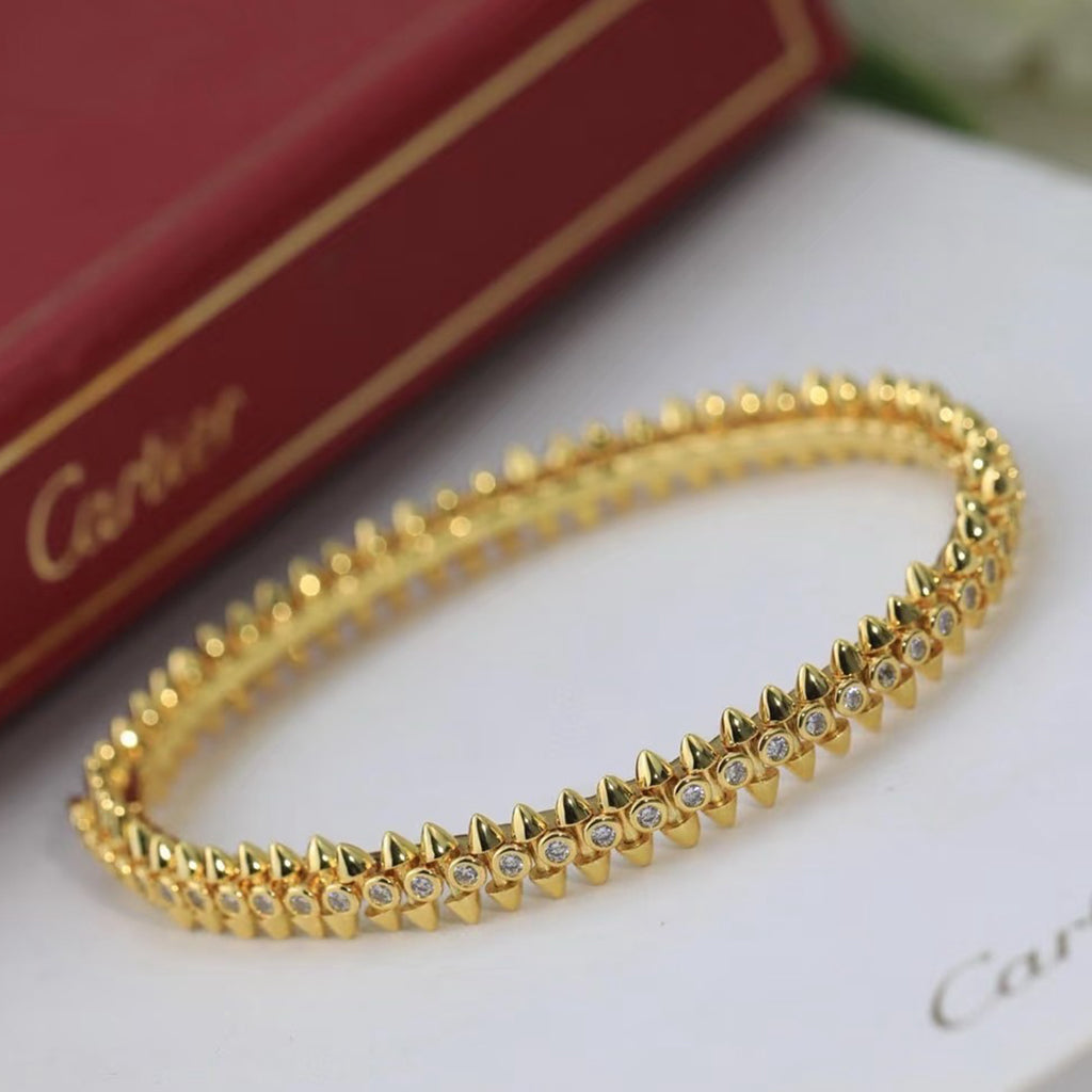 [⭐Hevara Jewelry]CLASH  BRACELET 8MM DIAMONDS
