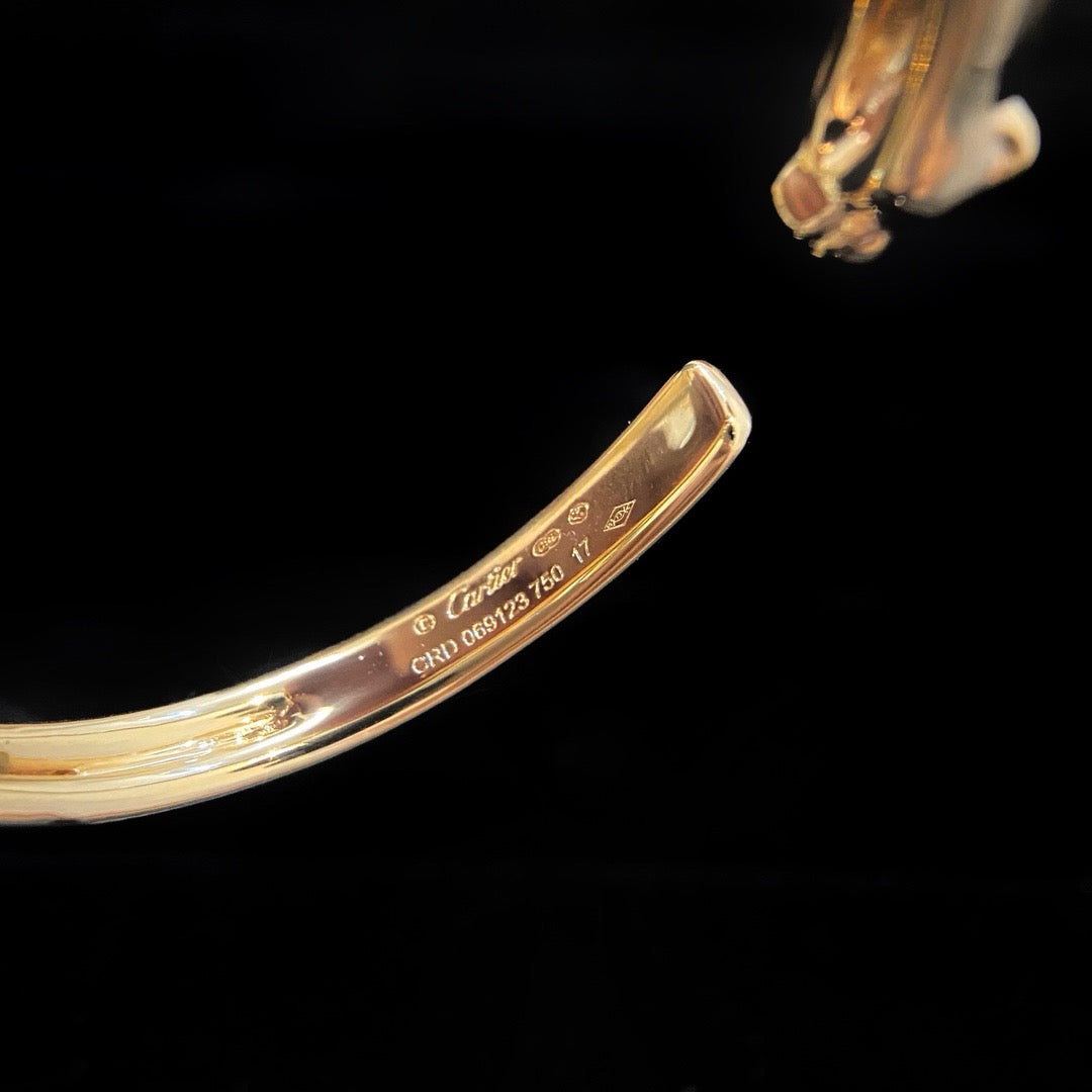 [⭐Hevara Jewelry]PANTHERE OPEN BRACELET