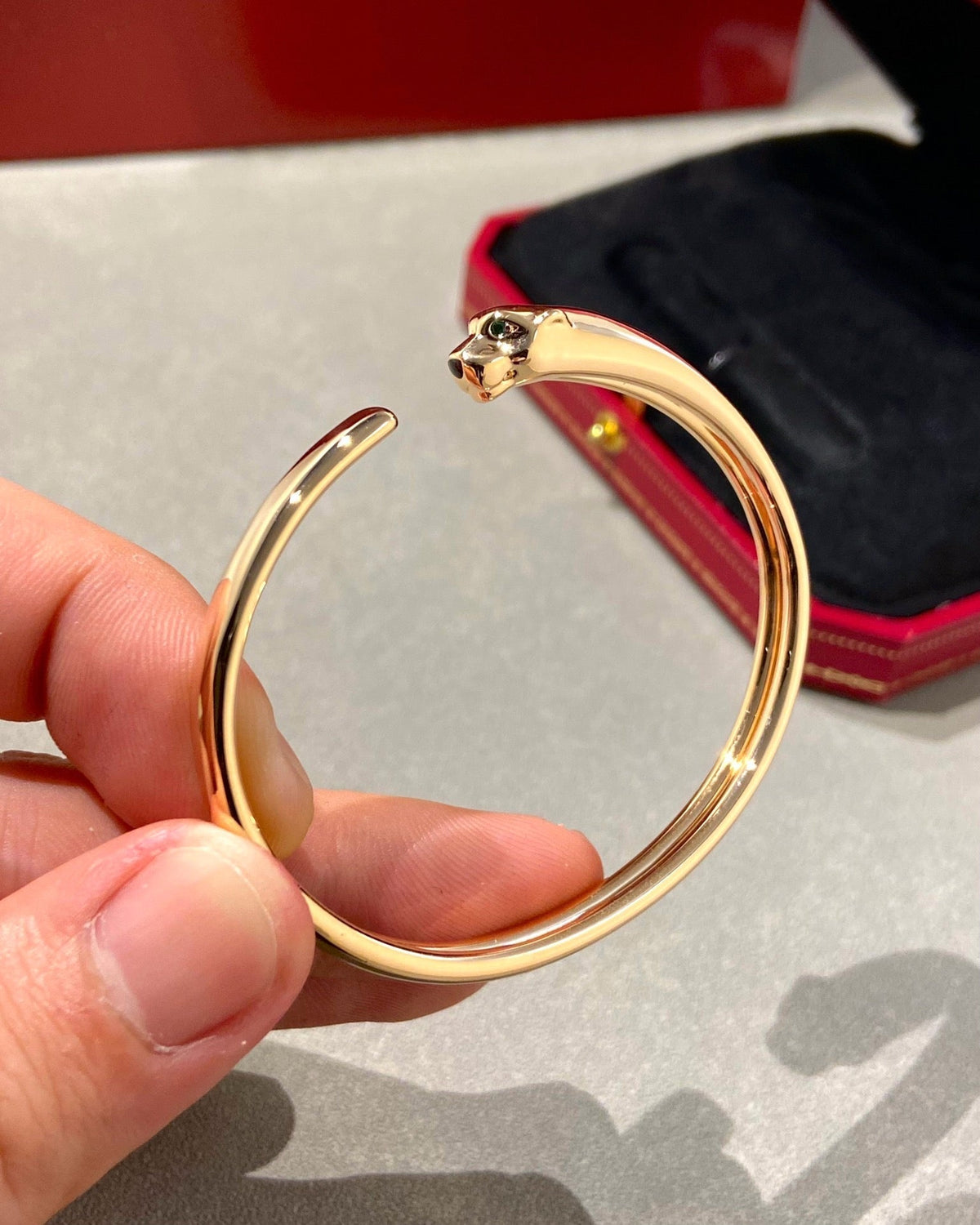 [⭐Hevara Jewelry]PANTHERE OPEN BRACELET