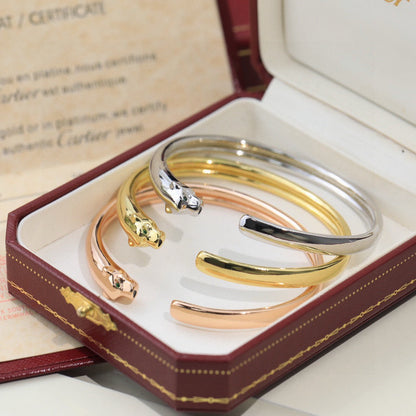 [⭐Hevara Jewelry]PANTHERE OPEN BRACELET