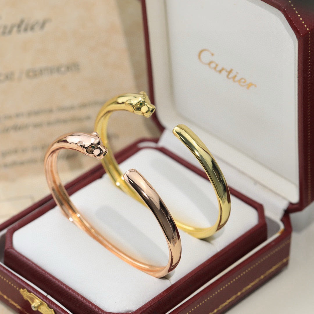 [⭐Hevara Jewelry]PANTHERE OPEN BRACELET