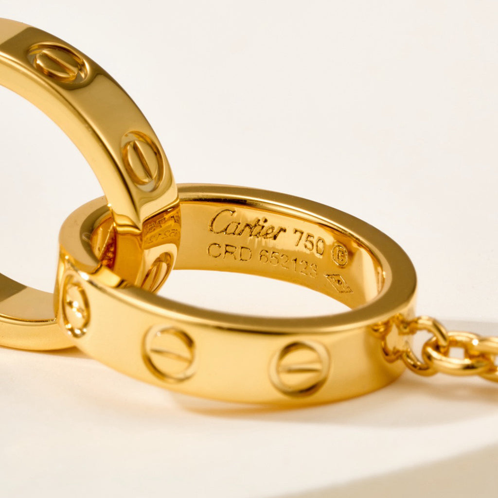 [⭐Hevara Jewelry]LOVE BRACELET DOUBLE RING