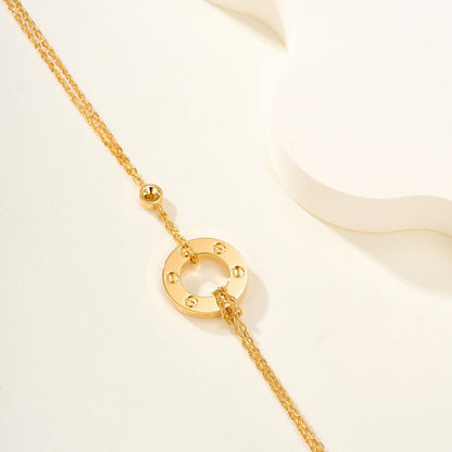 [⭐Hevara Jewelry]LOVE BRACELET 2 DIAMOND