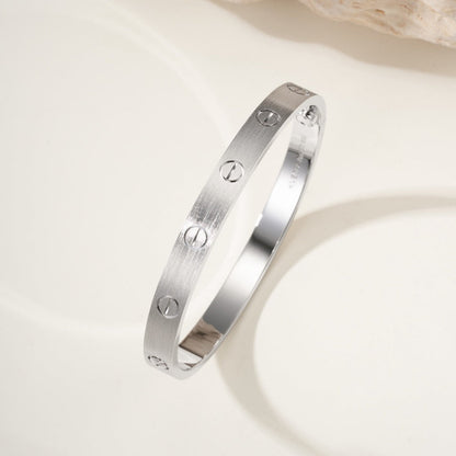[⭐Hevara Jewelry]LOVE BRACELET 6.1MM BRUSHED