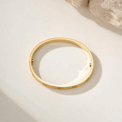 [⭐Hevara Jewelry]LOVE BRACELET 6.1MM BRUSHED