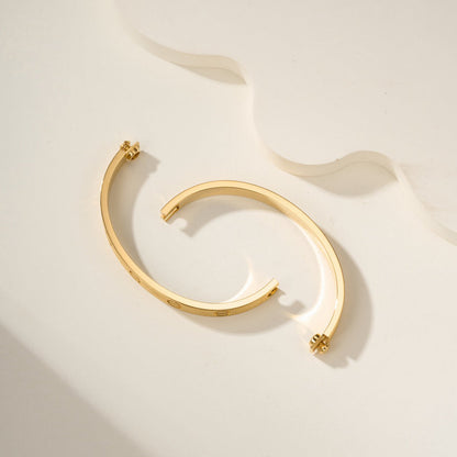 [⭐Hevara Jewelry]LOVE BRACELET 6.1MM BRUSHED