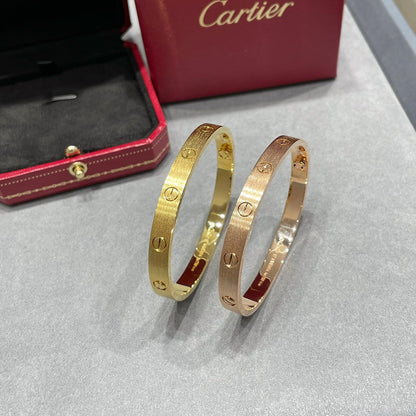 [⭐Hevara Jewelry]LOVE BRACELET 6.1MM BRUSHED
