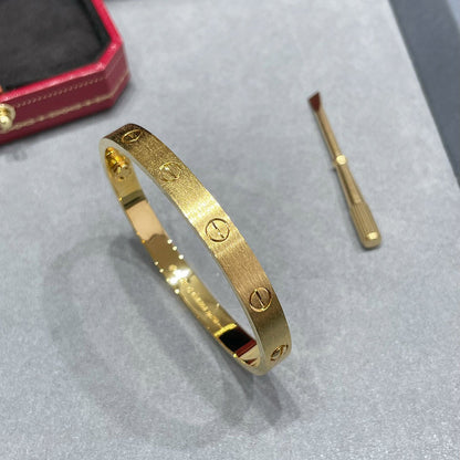 [⭐Hevara Jewelry]LOVE BRACELET 6.1MM BRUSHED