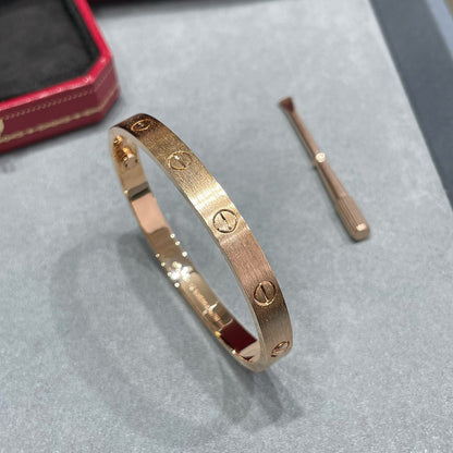 [⭐Hevara Jewelry]LOVE BRACELET 6.1MM BRUSHED