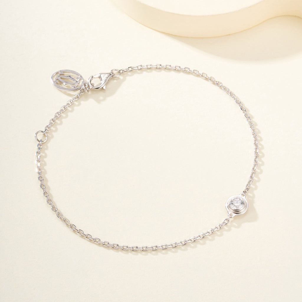 [⭐Hevara Jewelry]DAMOUR BRACELET 1 DIAMOND