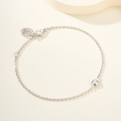 [⭐Hevara Jewelry]DAMOUR BRACELET 1 DIAMOND