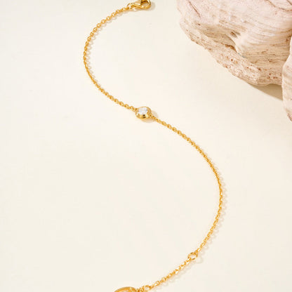 [⭐Hevara Jewelry]DAMOUR BRACELET 1 DIAMOND