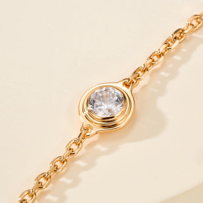 [⭐Hevara Jewelry]DAMOUR BRACELET 1 DIAMOND