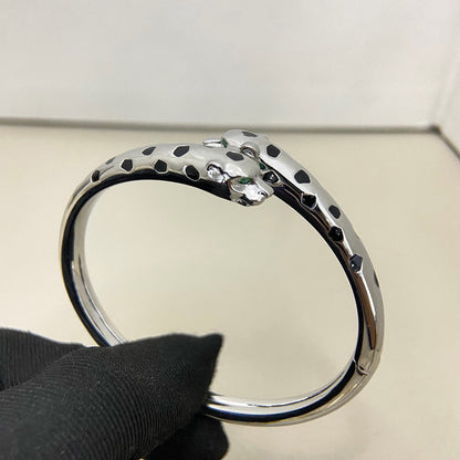 [⭐Hevara Jewelry]PANTHERE DOUBLE HEADED OPEN BRACELET