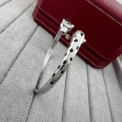 [⭐Hevara Jewelry]PANTHERE DOUBLE HEADED OPEN BRACELET