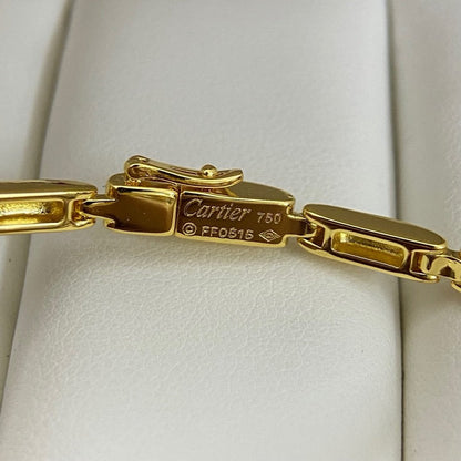 [⭐Hevara Jewelry]PANTHERE HALF DIAMOND ON CHAIN BRACELET