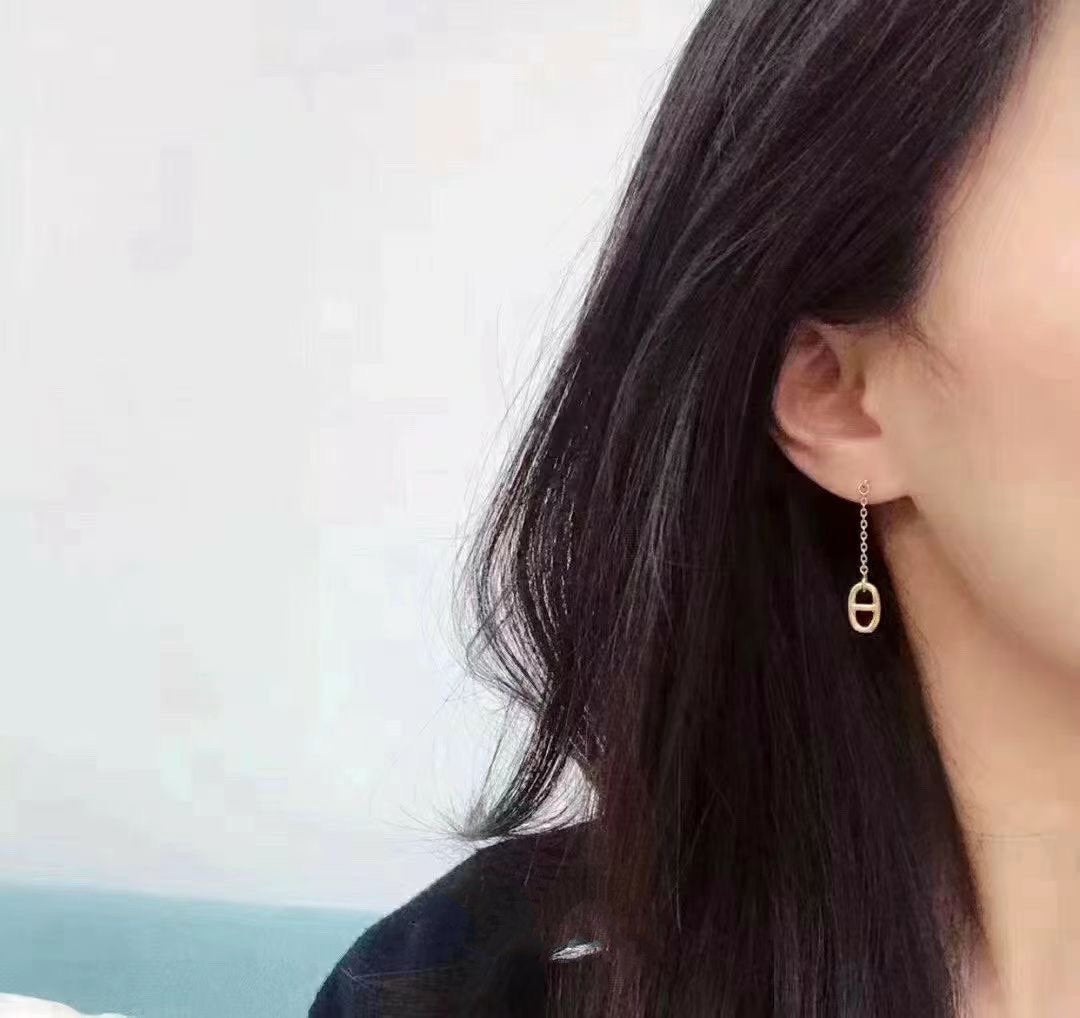 [⭐Hevara Jewelry]CHAINE TASSEL EARRINGS