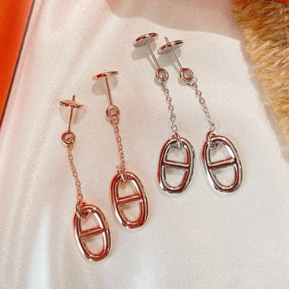 [⭐Hevara Jewelry]CHAINE TASSEL EARRINGS
