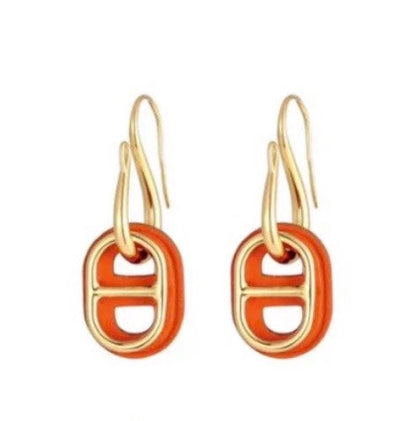 [⭐Hevara Jewelry]HM O'MAILLON GOLD EARRINGS