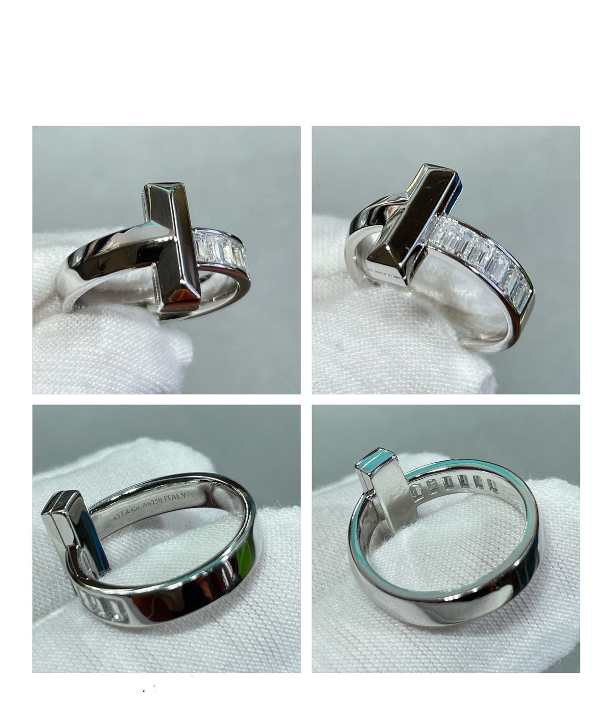 [Hevara Jewelry]T1 WIDE 4.5MM DIAMOND RING