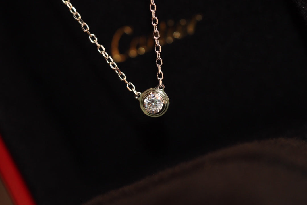 [⭐Hevara Jewelry]DAMOUR DIAMOND NECKLACE