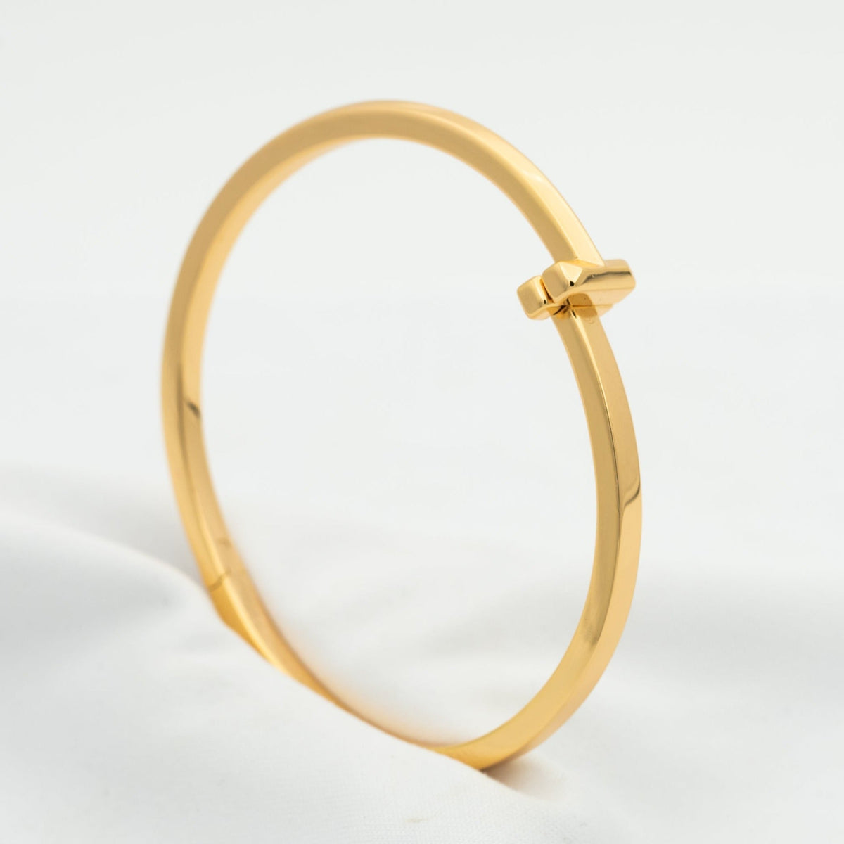 [Hevara Jewelry]NARROW HINGED BANGLE