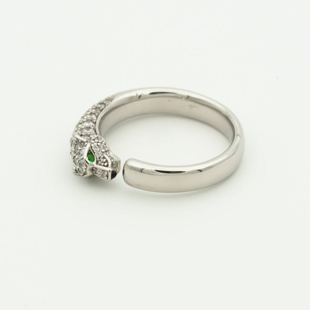 [⭐Hevara Jewelry]PANTHERE RING DIAMOND 7.3MM
