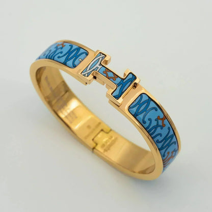 [⭐Hevara Jewelry]H BRACELET BLUE MULTICOLOR