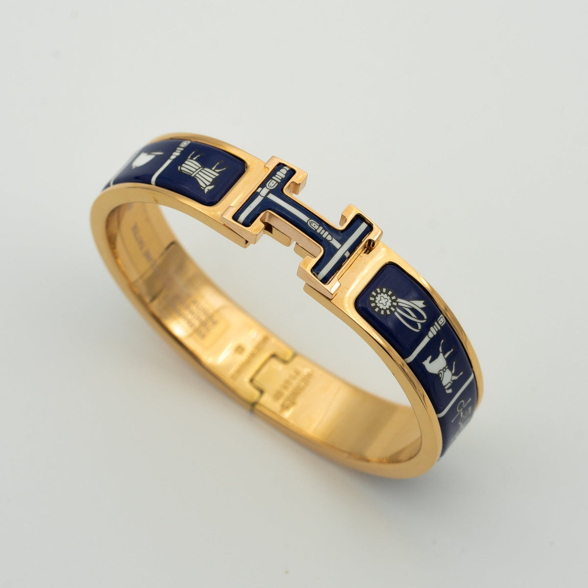[⭐Hevara Jewelry]H BRACELET BLUE CERAMIC