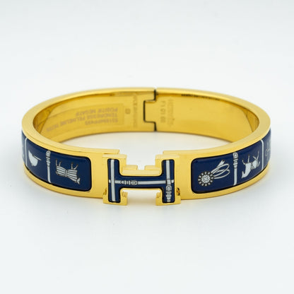 [⭐Hevara Jewelry]H BRACELET BLUE CERAMIC