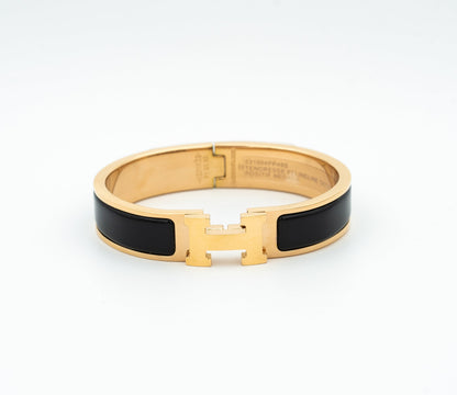 [⭐Hevara Jewelry]H BLACK BRACELET