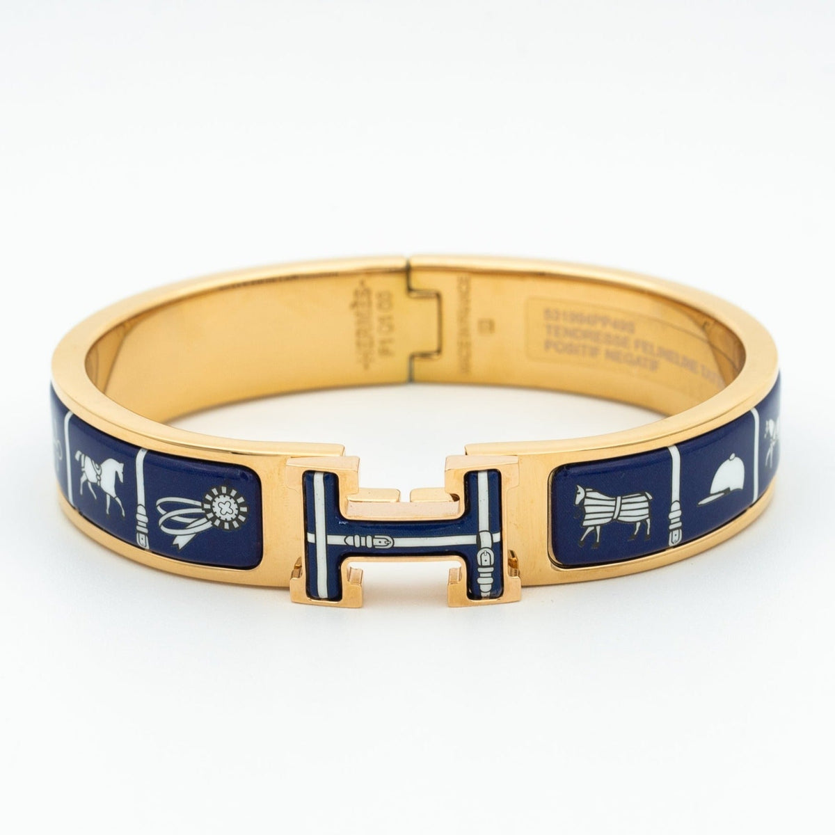 [⭐Hevara Jewelry]H BRACELET BLUE CERAMIC