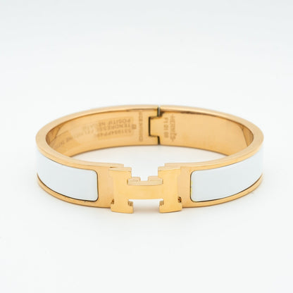 [⭐Hevara Jewelry]H WHITE BRACELET